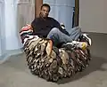 Le sculpteur, imprimeur et artiste visuel Willie Cole&nbsp;(en) en 2004.