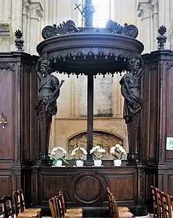 Banc d'œuvre de la collégiale Notre-Dame-et-Saint-Laurent (Eu).