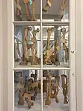 Vitrine pour l'étude des fractures du fémur