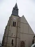 L'entrée de l'église