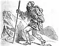 Illustration de la couverture de La Légende du Juif errant de J. Collin de Plancy (1847)