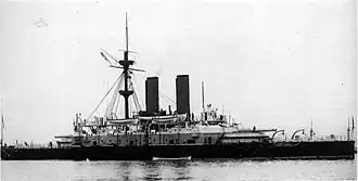 illustration de HMS Collingwood (1882)