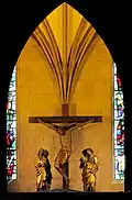 Christ en croix (XIVe&nbsp;siècle).