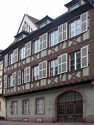 Hôtel de Reiset (1718) au no&nbsp;50&nbsp;Inscrit MH (1929)