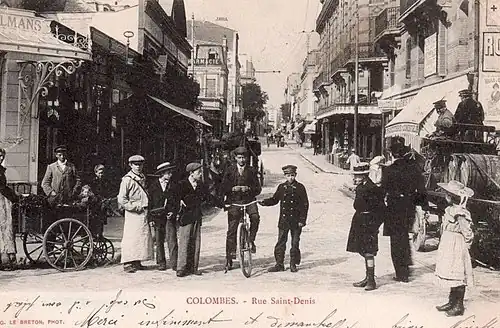La rue Saint-Denis.