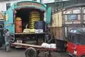 Une des rues du marché de Pettah.