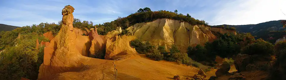 Le colorado provençal, Rustrel.