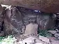Intérieur du dolmen IA.