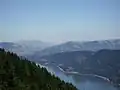 Vue est en direction de The Dalles, prise de Mountain Dog&nbsp;(en)