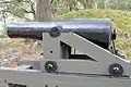 Canon Columbiad (reproduction de 1964) à Fort McAllister, GA, US