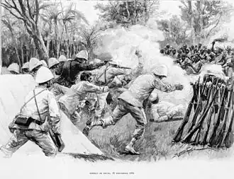 Combat de Dogba, 19 septembre 1892.