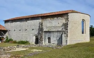 L'église de Rauzet.