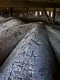 Dessus des voûtes de la cathédrale