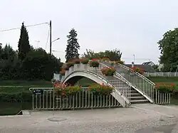 Passerelle de Combleux.