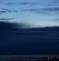 Au-dessus de l'Islande le 9 janvier.