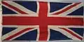 Drapeau hissé par le HMS&nbsp;Nelson au début de la Seconde Guerre mondiale. (National Maritime Museum)