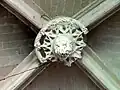 Clé de voûte de la 4e&nbsp;travée du nord.