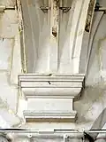 Retombée des voûtes.