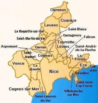 Communauté urbaine Nice Côte d'Azur