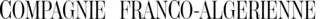 Image illustrative de l’article Compagnie franco-algérienne
