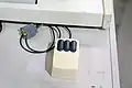 Souris à trois boutons et à « boule » du Xerox Alto de 1973.