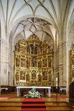 Le retable majeur.