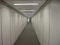 Passerelle fermée