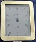 Horloge L'Épée faite à Sainte-Suzanne (Doubs) et siglée Air France Concorde de 1987.