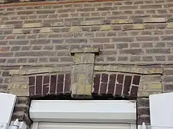 Détails d'une façade.