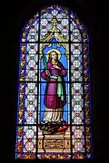 Verrière n° 7 - sainte Honorine.