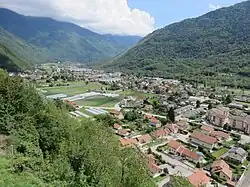 Vue sur la vallée de la Tarentaise