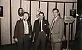 Congrès médical avec Victor Conard et Roger Bellens