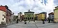 La place de la mairie de Tineo.