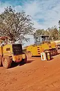 Engins au Rwanda.