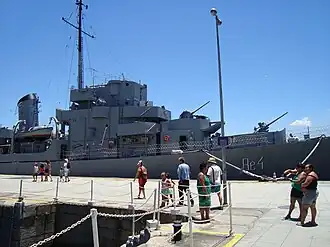 illustration de USS McAnn (DE-179)