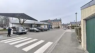 La salle des fêtes.