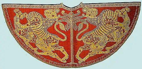 Manteau de couronnement de Roger II de Sicile