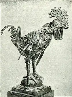 Photographie du coq.