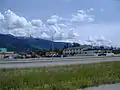 Centre-ville de Valemount depuis la route 5 (2006)