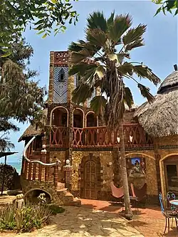 Hôtel décoré.