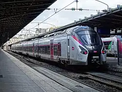 Un Coradia Liner, assurant en 2017 un service Intercités.