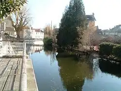 L’Essonne en centre-ville.
