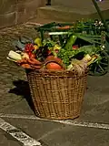 Panier de légumes.