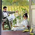 Pomeriggio in terrazza 1895
