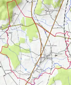 Carte topographique