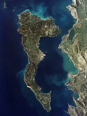 Île de Corfou.