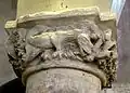 Grandes arcades du nord, chapiteau du 1er&nbsp;pilier.