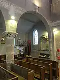 Nef, 1re&nbsp;grande arcade du sud.