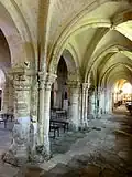 Bas-côté sud, grandes arcades.