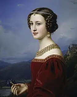 Cornelia Vetterlein par Joseph Karl Stieler